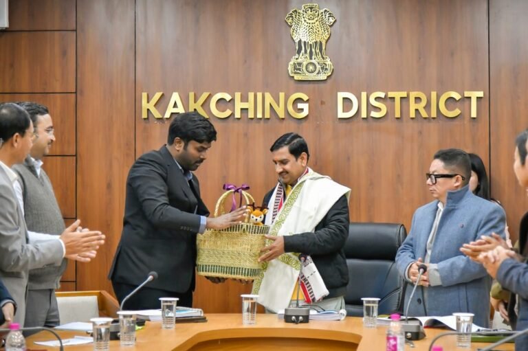 MoS Sahu Concludes Two-Day Visit to Manipur