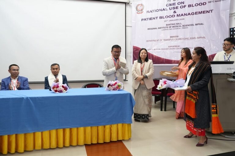 CME on Rational Use of Blood Held at RIMS