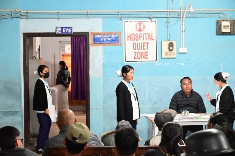 Drivers Receive Free Eye Check-Up in Churachandpur
