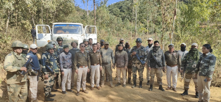 Joint Operation Conducted at Stone Quarrying Sites