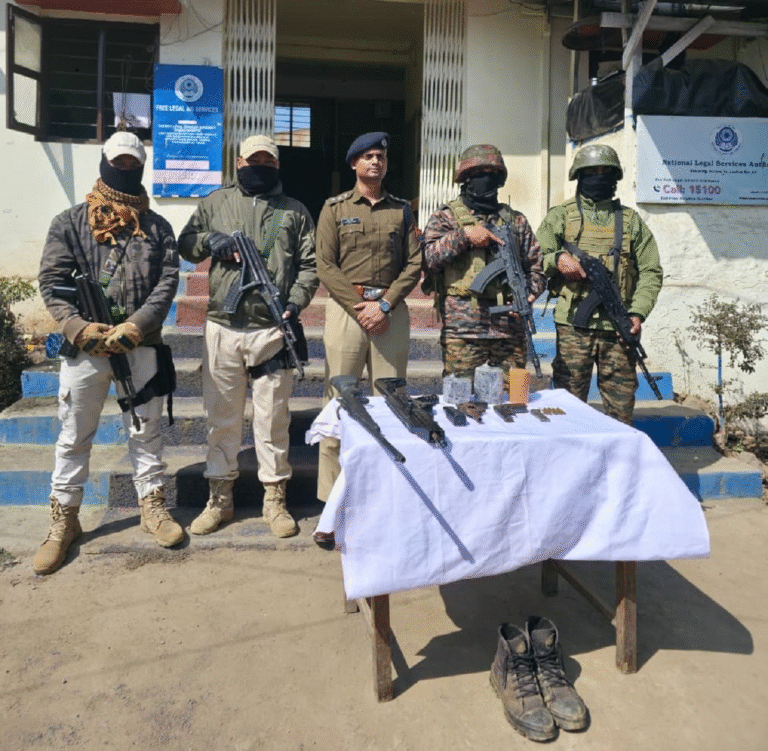 Crackdown Continues: Three UG Cadres Held with Arms