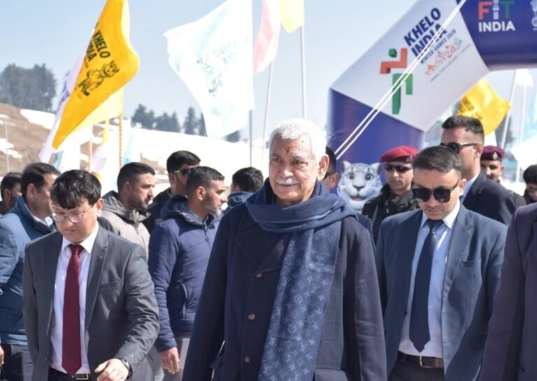 With 400 athletes, the Khelo India Winter Games begin in Gulmarg