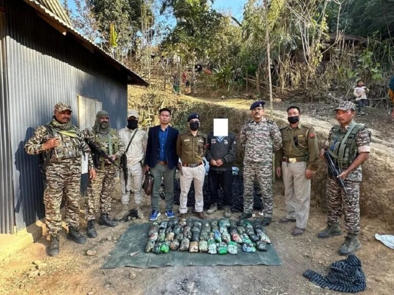 Poppy Plantation Destroyed, Opium Seized in Anti-Drug Operation