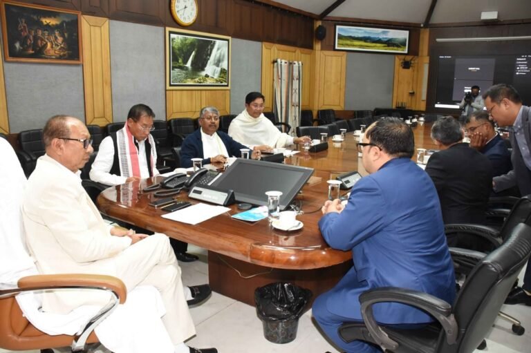 Khemchand Chairs First Cabinet Meeting as Chief Minister