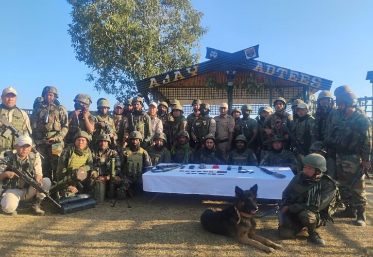 Security Forces Seize AK Rifles, Improvised Mortars, Drone in Noney–Tengnoupal Operations