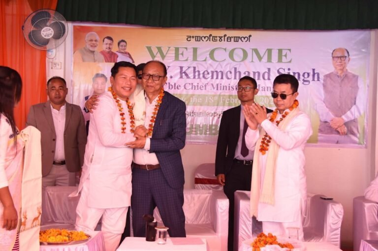 Moirang–Wangoo Road Construction to Begin Soon: CM