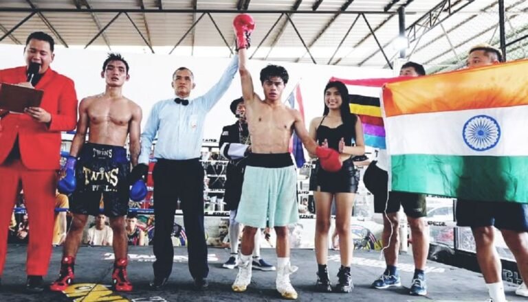 Ngamba Longjam Clinches Super Bantamweight Title in Thailand