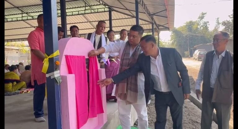 MLA Robindro calls for unity, peaceful coexistence