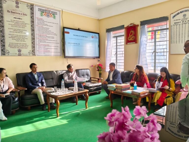 DAE Joint Secretary Reviews PM SHRI Schools in Kakching