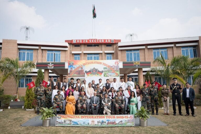 Governor Pays Visit to Assam Rifles’ 26 Sector Headquarters