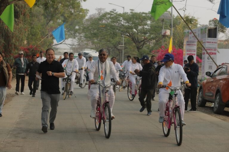 Mega Sundays on Cycle Held to Mark International Women’s Day