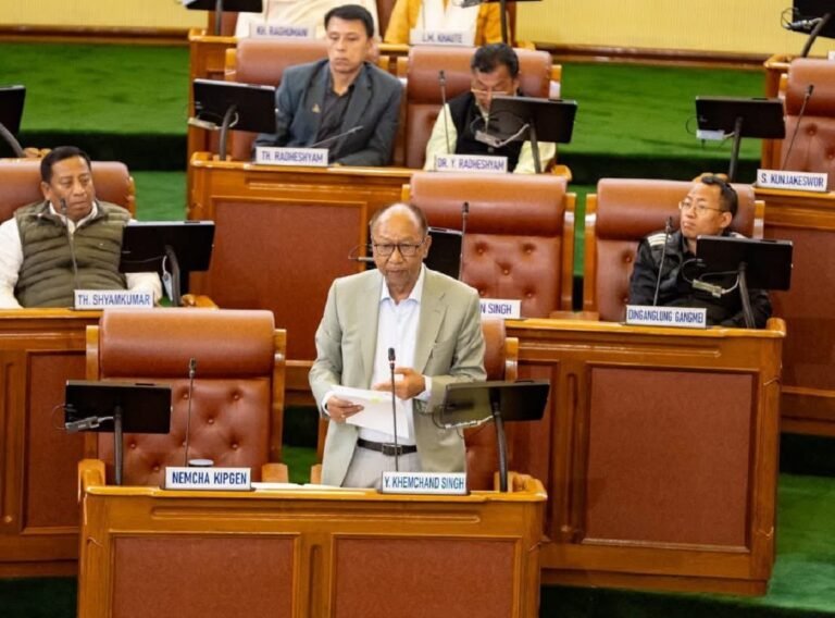 CM Lays State Human Rights Commission’s Annual Report in Manipur Assembly