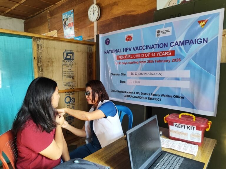 HPV vaccination campaign launched in Churachandpur
