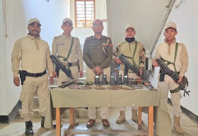 Security forces arrest United People’s Party of Kangleipak member, seize weapons