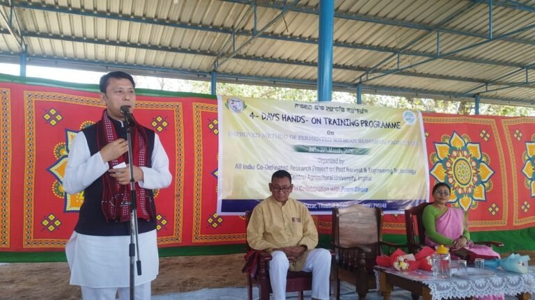 Heirok has potential in soybean production: MLA Radheshyam