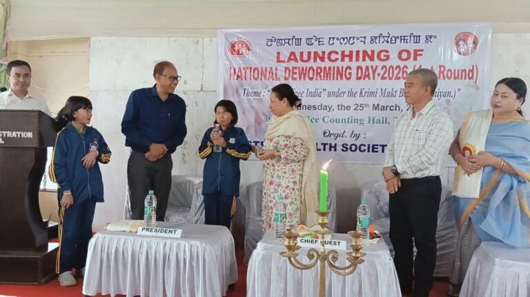 National De-Worming Day Phase One Kicks Off in Thoubal