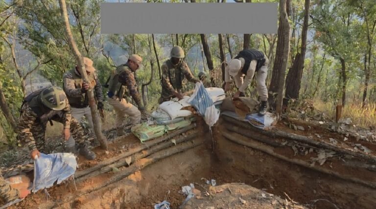 Security Forces Destroy Six More Bunkers in Ukhrul