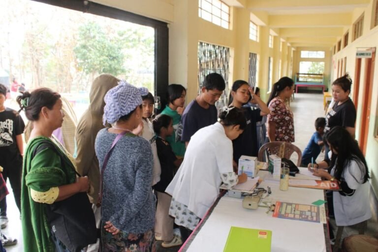 Medical Camp Conducted for Displaced Persons