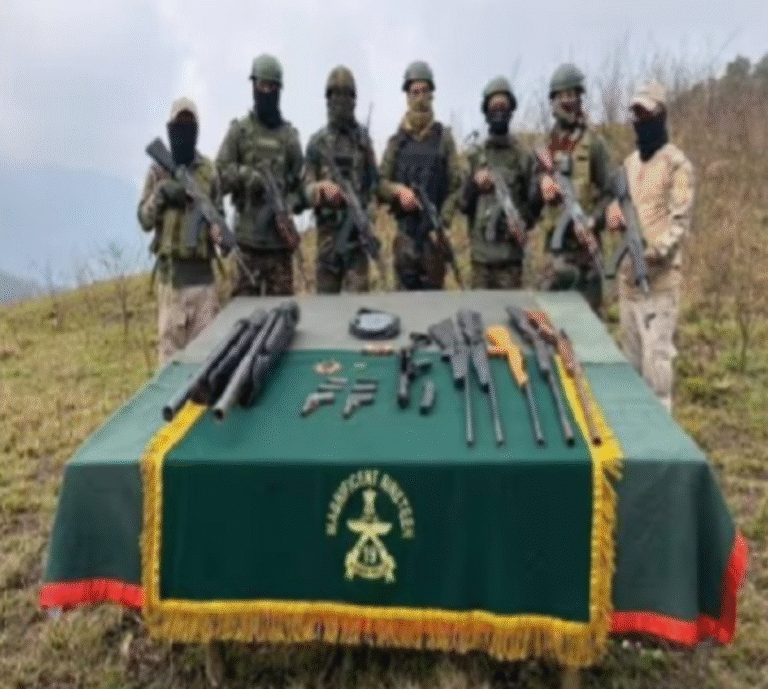 Security Push in Manipur Hills Leads to Arrests and Seizure of Weapons