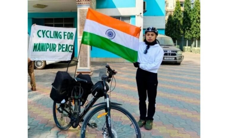 ITLF warns Meitei cyclist against entering Churachandpur, cites buffer zone breach