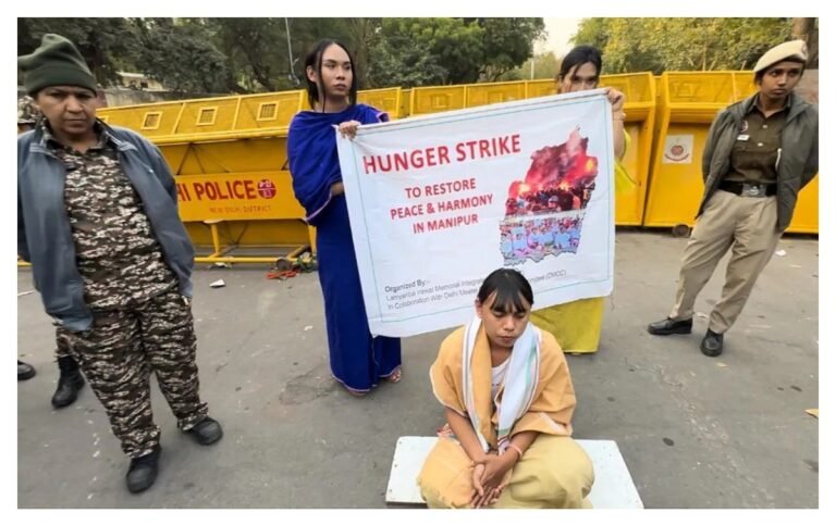Activist detained in Imphal, questions govt claim on free movement in Manipur