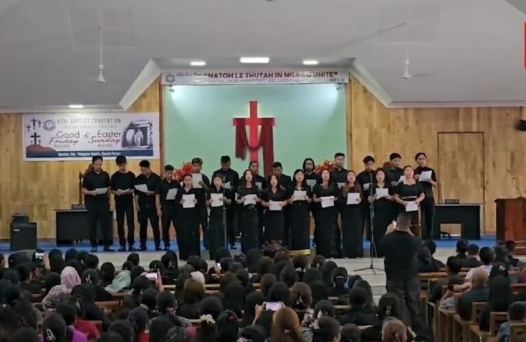 Good Friday Marked with Prayers in Kangpokpi, Senapati
