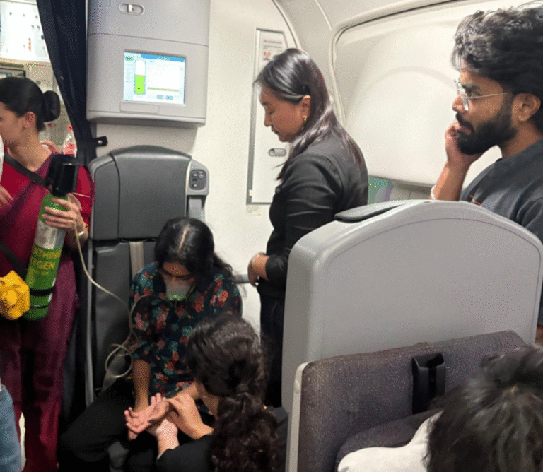 AOI Doctor Averts Mid-Air Emergency on Tokyo–Delhi Flight