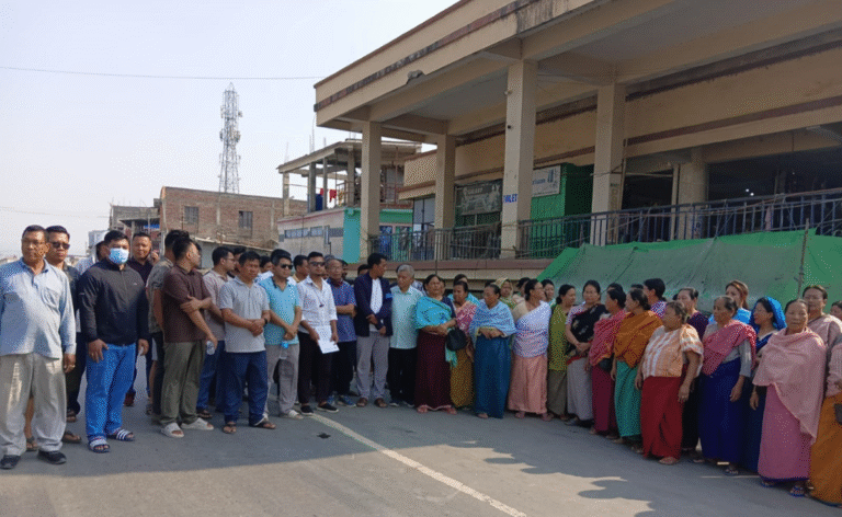 Thoubal Shopkeepers Resolve Not to Give Donations