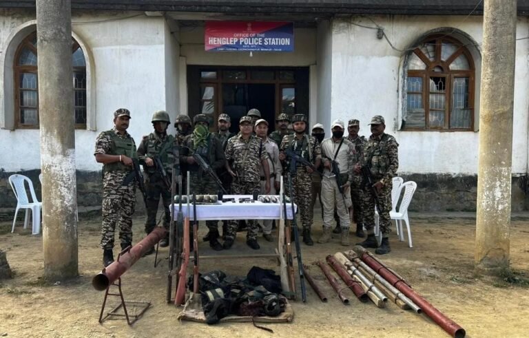 Manipur Security Forces Launch Investigation After Large Arms Recovery in Heirok