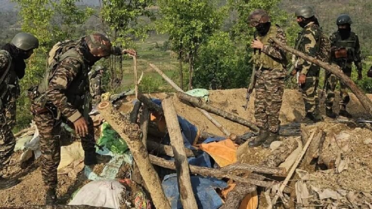 Major Crackdown in Manipur: Bunkers Razed, Weapons Seized
