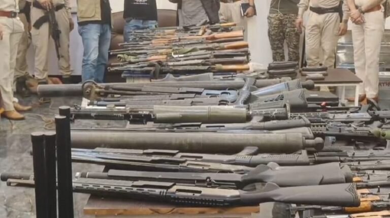 Manipur Police Nab Four UNLF (P) Cadres; Large Cache of Arms Recovered