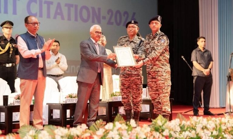 Manipur Security Forces Honored with Governor’s Unit Citation 2026