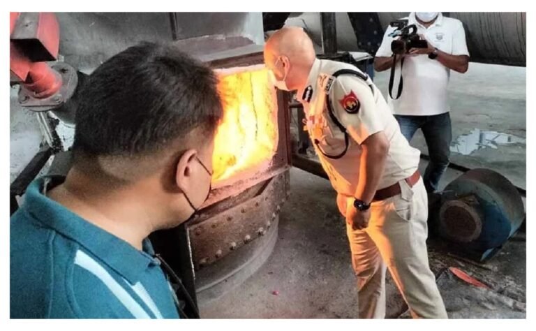 Manipur Police destroy nearly 40 kg of seized narcotics under anti-drug campaign