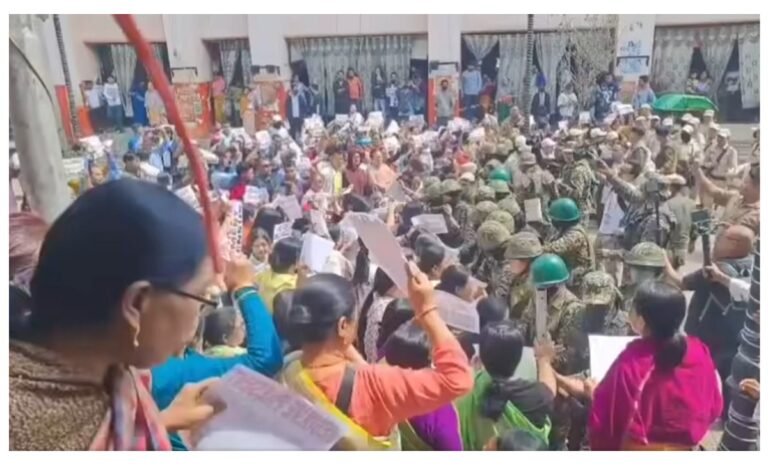Thousands rally in Imphal demanding NRC update before census