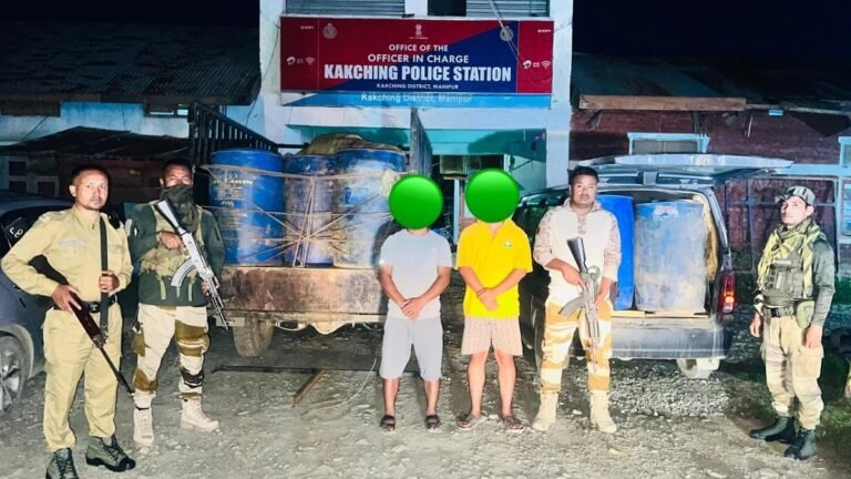Manipur police foils bid to smuggle fuel to Myanmar