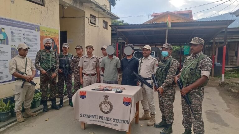 Security Forces NAB 2 Assam Residents In Manipur With Suspected Contraband Items