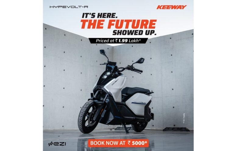 Keeway unveils Hypevolt-R to expand premium electric mobility portfolio