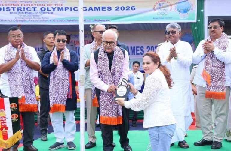 Manipur governor underlines significance of district-level sports in identifying future champions