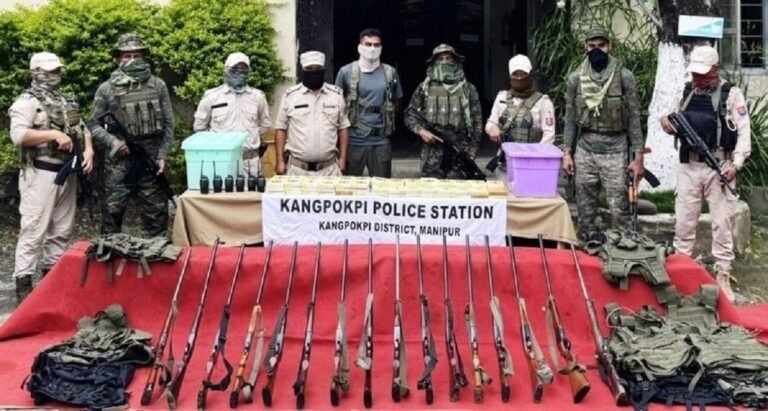 13 militants arrested in Manipur; large cache of arms and ammunition recovered