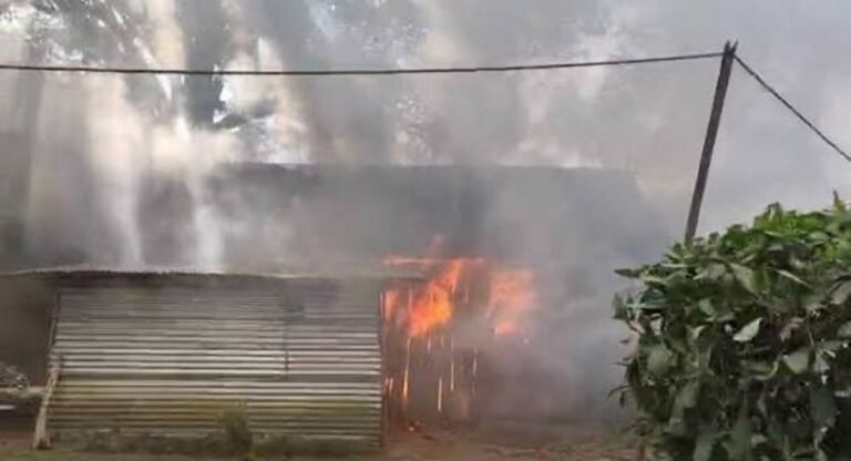 25 More Houses Reportedly Burnt in Manipur’s Kangpokpi Amid Fresh Violence